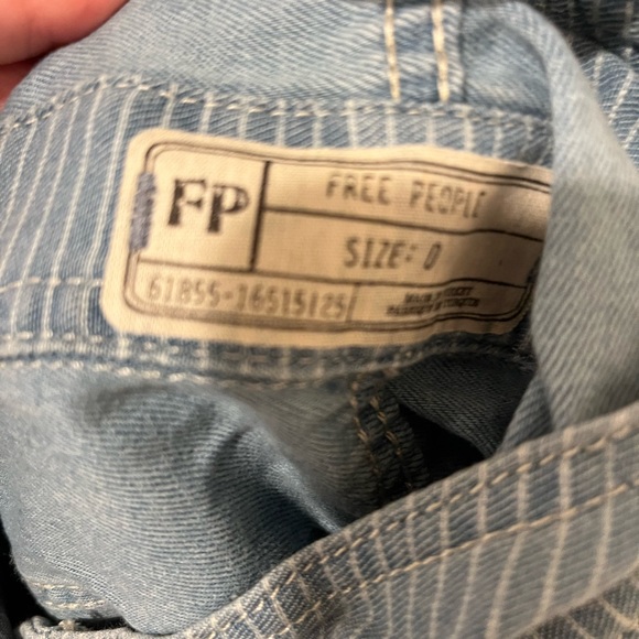 FP denim overall dress✨ - Picture 4 of 9